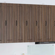 Vidaxl wandkast lucca bruin eiken 30 x 31 x 100 cm bewerkt hout