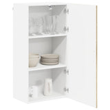 Vidaxl wandkast lucca sonoma eiken 50 x 31 x 100 cm bewerkt hout