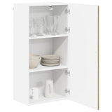 Vidaxl wandkast lucca artisanaal eiken 50 x 31 x 100 cm bewerkt hout