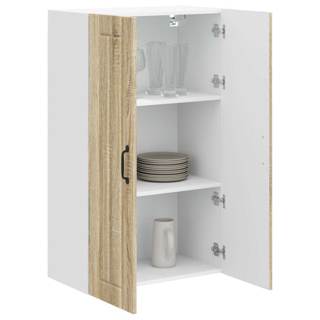 Vidaxl wandkast lucca sonoma eiken 60 x 31 x 100 cm bewerkt hout