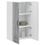 Vidaxl wandkast lucca grijs sonoma 60 x 31 x 100 cm bewerkt hout
