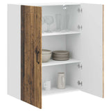 Vidaxl wandkast lucca oud hout 80 x 31 x 100 cm bewerkt hout