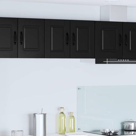 Vidaxl wandkast porto zwart 30 x 31 x 40 cm bewerkt hout