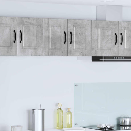 Vidaxl wandkast porto beton grijs 30 x 31 x 40 cm bewerkt hout