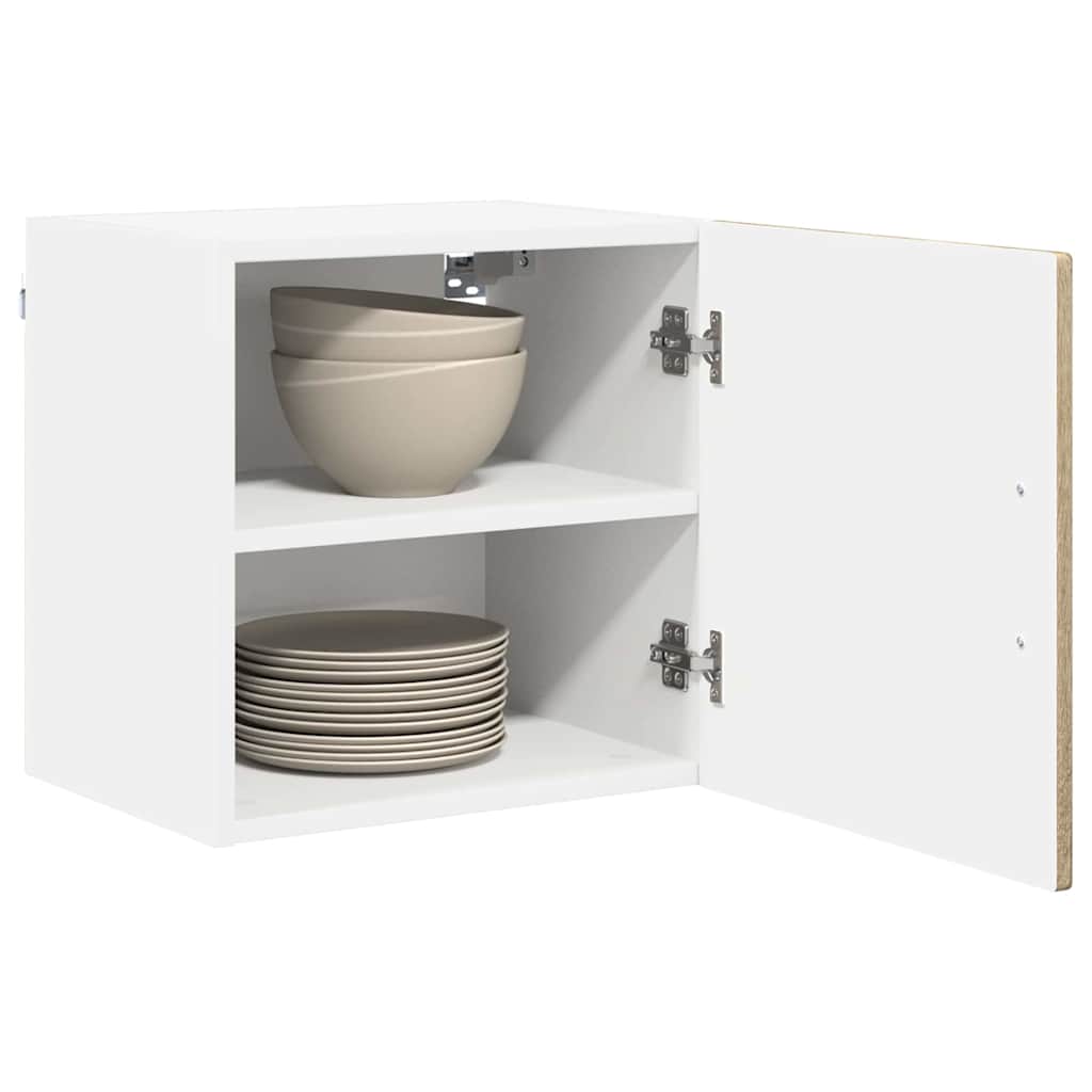 Vidaxl wandkast porto sonoma eiken 40 x 31 x 40 cm bewerkt hout