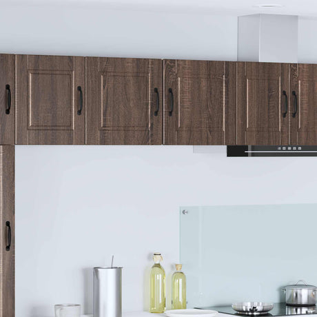 Vidaxl wandkast porto bruin eiken 40 x 31 x 40 cm bewerkt hout