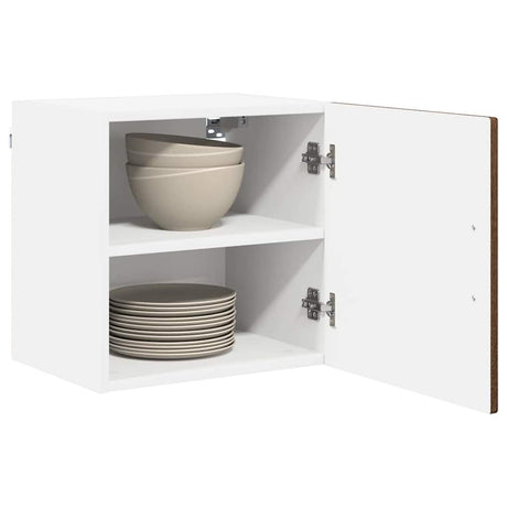 Vidaxl wandkast porto bruin eiken 40 x 31 x 40 cm bewerkt hout