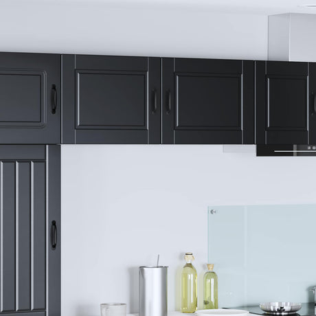 Vidaxl wandkast porto zwart 50 x 31 x 40 cm bewerkt hout