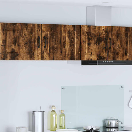 Vidaxl wandkast porto gerookt eiken 50 x 31 x 40 cm bewerkt hout