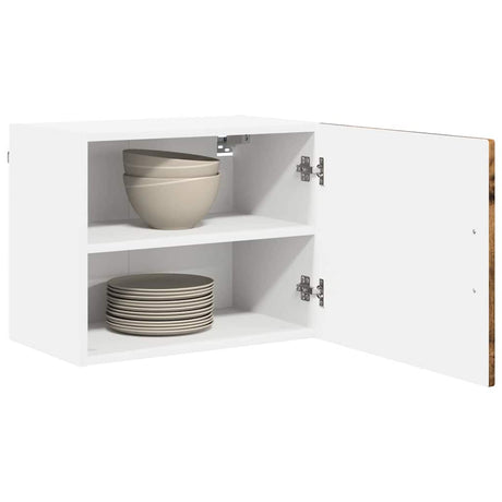 Vidaxl wandkast porto oudhout 50 x 31 x 40 cm bewerkt hout