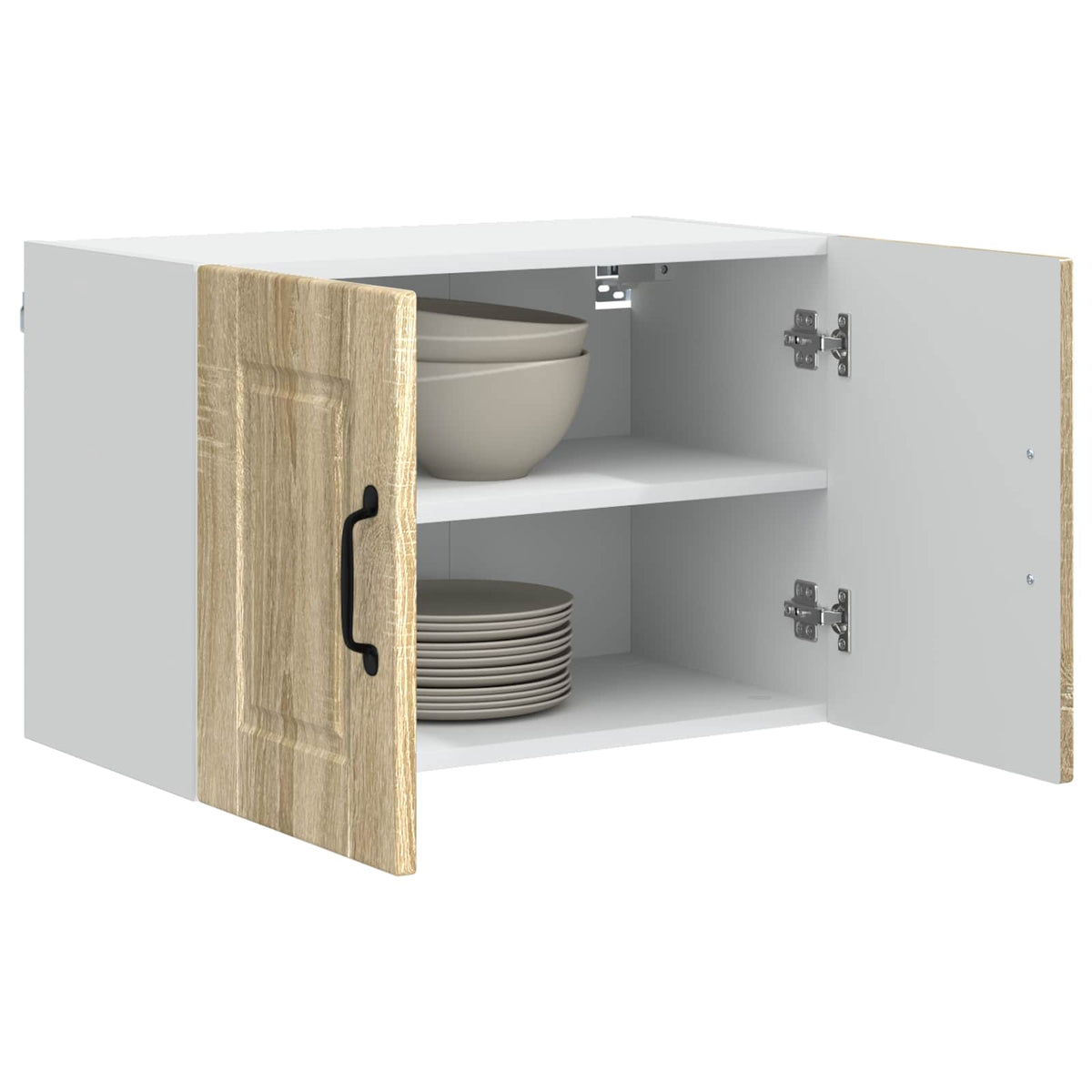 Vidaxl wandkast porto sonoma eiken 60 x 31 x 40 cm bewerkt hout
