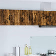 Vidaxl wandkast porto gerookt eiken 60 x 31 x 40 cm bewerkt hout
