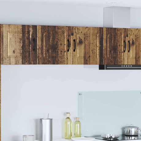 Vidaxl wandkast porto oudhout 80 x 31 x 40 cm bewerkt hout