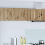 Vidaxl wandkast porto artisan eiken 80 x 31 x 40 cm bewerkt hout