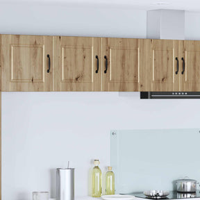 Vidaxl wandkast porto artisan eiken 80 x 31 x 40 cm bewerkt hout