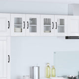 Vidaxl wandglas cabinet porto hoogglans wit 60 x 31 x 40 cm
