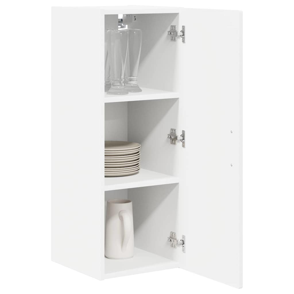 Vidaxl wandkast porto wit 30 x 31 x 80 cm bewerkt hout