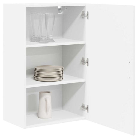 Vidaxl wandkast porto wit 50 x 31 x 80 cm bewerkt hout