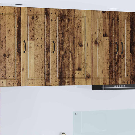Vidaxl wandkast porto oudhout 50 x 31 x 80 cm bewerkt hout