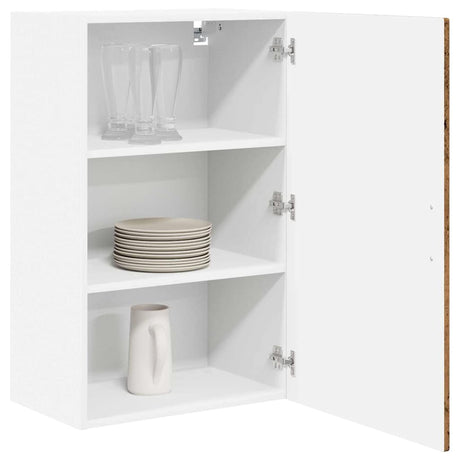 Vidaxl wandkast porto oudhout 50 x 31 x 80 cm bewerkt hout