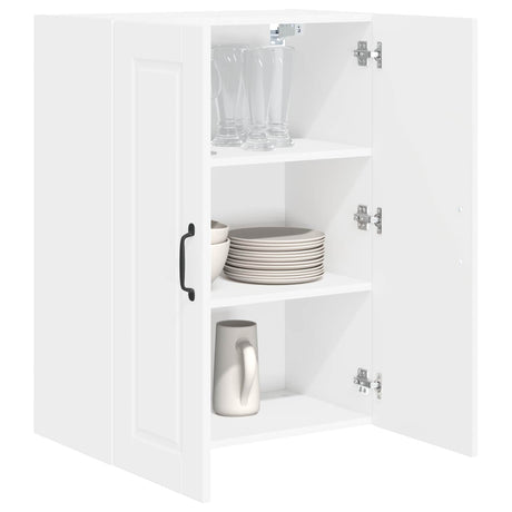 Vidaxl wandkast porto wit 60 x 31 x 80 cm bewerkt hout