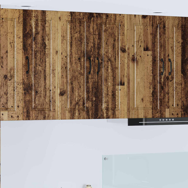 Vidaxl wandkast porto oudhout 60 x 31 x 80 cm bewerkt hout