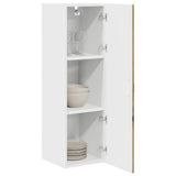 Vidaxl wandkast porto artisan eiken 30 x 31 x 100 cm bewerkt hout