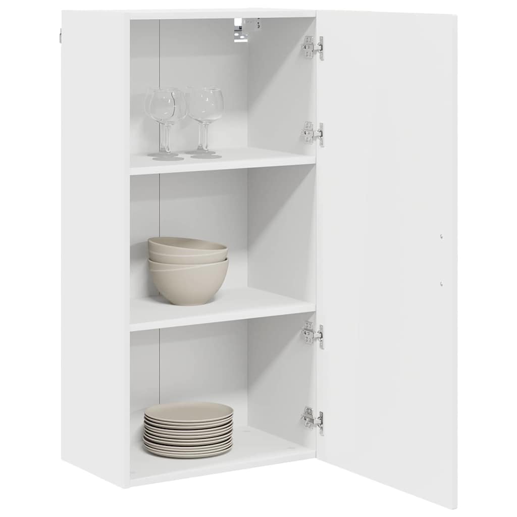 Vidaxl wandkast porto wit 50 x 31 x 100 cm bewerkt hout