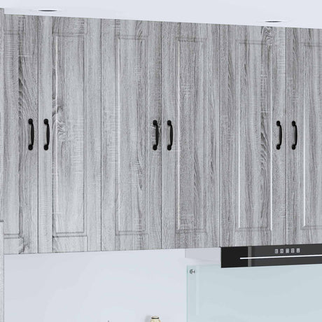 Vidaxl wandkast porto grijs sonoma 60 x 31 x 100 cm bewerkt hout