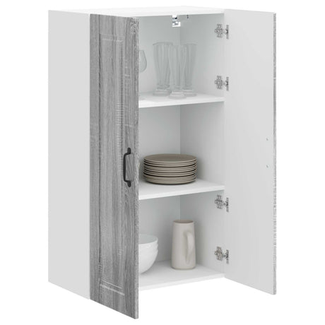 Vidaxl wandkast porto grijs sonoma 60 x 31 x 100 cm bewerkt hout
