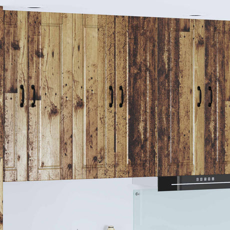 Vidaxl wandkast porto oudhout 60 x 31 x 100 cm bewerkt hout