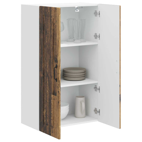Vidaxl wandkast porto oudhout 60 x 31 x 100 cm bewerkt hout