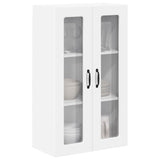 Vidaxl wandglas cabinet porto wit 60 x 31 x 100 cm bewerkt hout