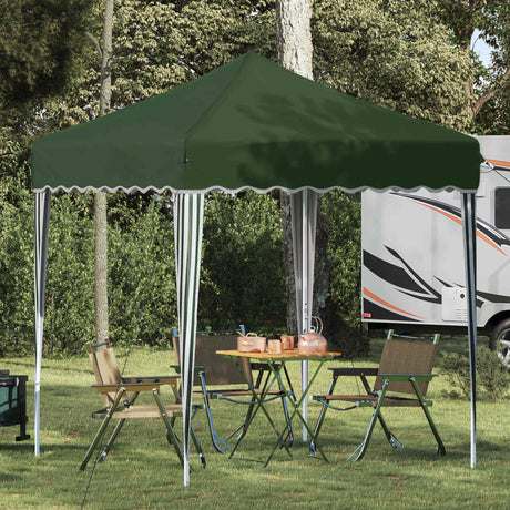 Vidaxl pop-up partytent 195 x 195 x 245 cm groen oxford stof