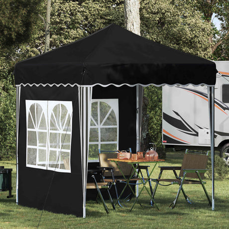 Vidaxl pop-up partytent 195 x 195 x 245 cm antracietkleurig