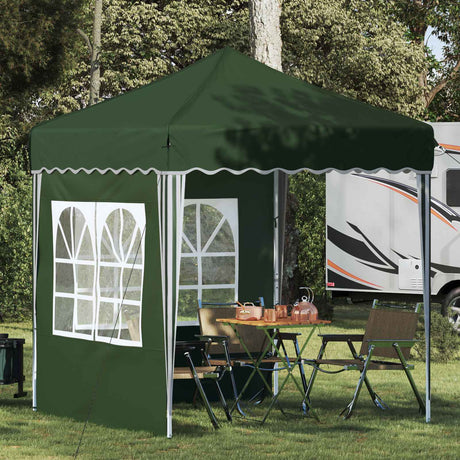 Vidaxl pop-up partytent 195 x 195 x 245 cm groen oxford stof