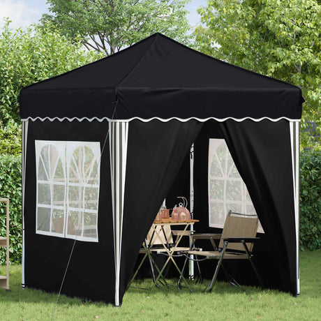 Vidaxl pop-up partytent 195 x 195 x 245 cm antracietkleurig