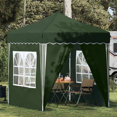 Vidaxl pop-up partytent 195 x 195 x 245 cm groen oxford stof