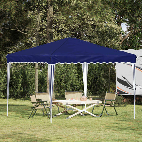 Vidaxl pop-up partytent 288 x 288 x 245 cm blauw oxford stof