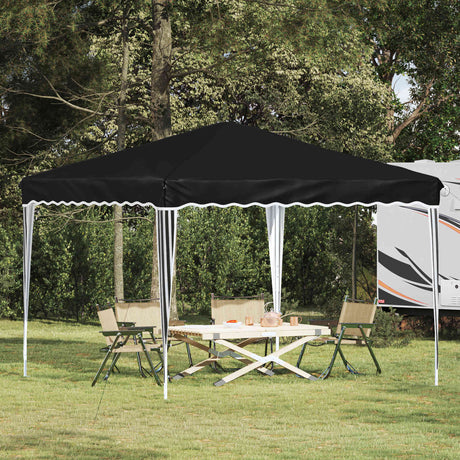 Vidaxl pop-up partytent 288 x 288 x 245 cm antraciet oxford stof