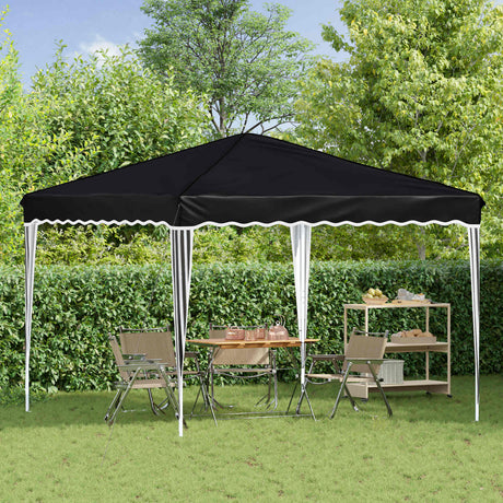 Vidaxl pop-up partytent 288 x 288 x 245 cm antraciet oxford stof