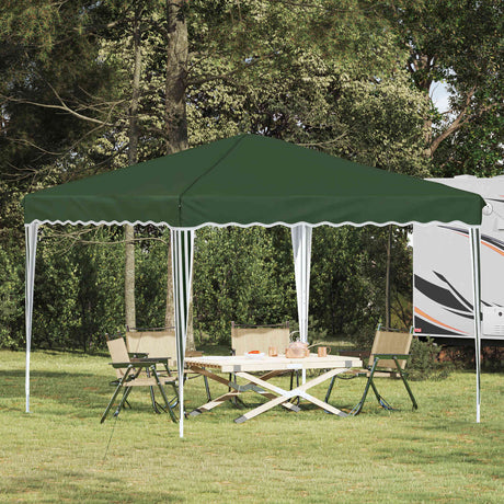 Vidaxl pop-up partytent 288 x 288 x 245 cm groen oxford stof