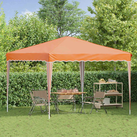 Vidaxl pop-up partytent 288 x 288 x 245 cm oranje oxford stof