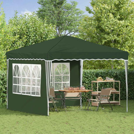 Vidaxl pop-up partytent 288 x 288 x 245 cm groen oxford stof