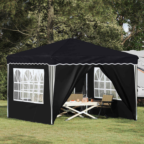 Vidaxl pop-up partytent 288 x 288 x 245 cm antraciet oxford stof