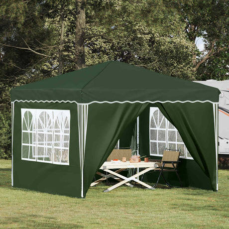 Vidaxl pop-up partytent 288 x 288 x 245 cm groen oxford stof