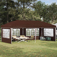 Vidaxl pop-up partytent 575 x 289 x 245 cm bruin