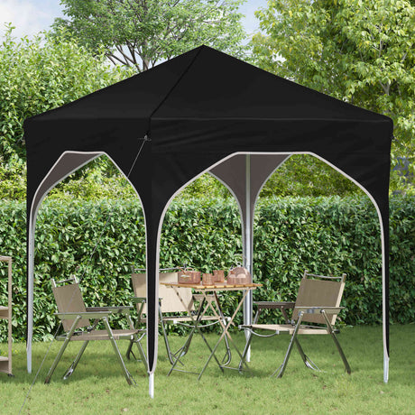 Vidaxl pop-up partytent 194 x 194 x 245 cm zwart