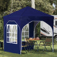 Vidaxl pop-up partytent 192 x 192 x 245 cm blauw