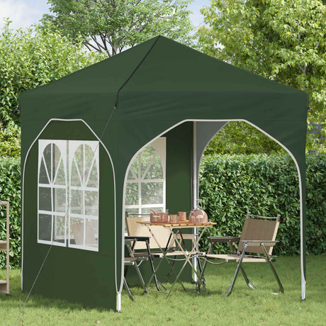 Vidaxl pop-up partytent 192 x 192 x 245 cm groen